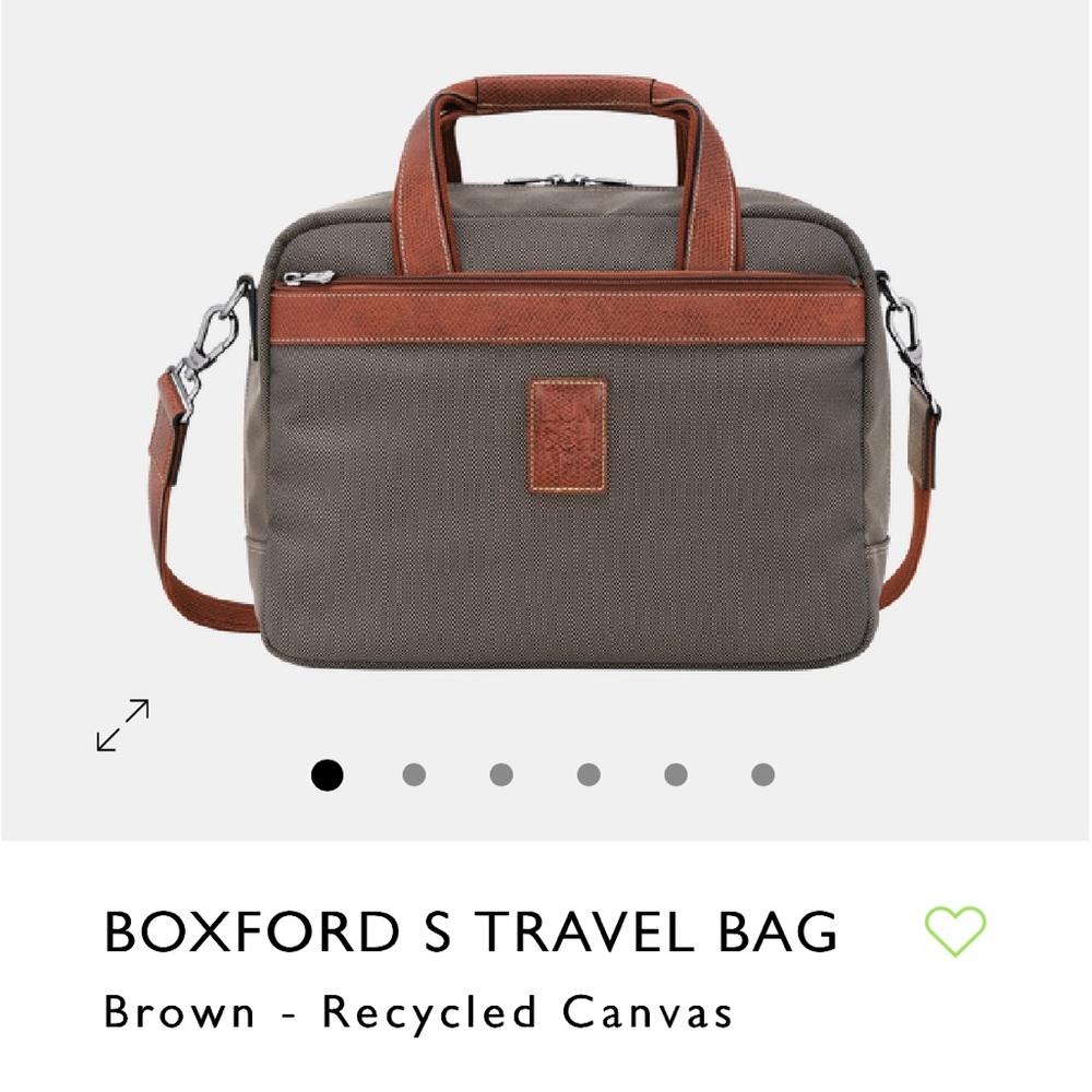 ☀️Not for sale☀️Longchamp Brown and Black unisex Briefcase
